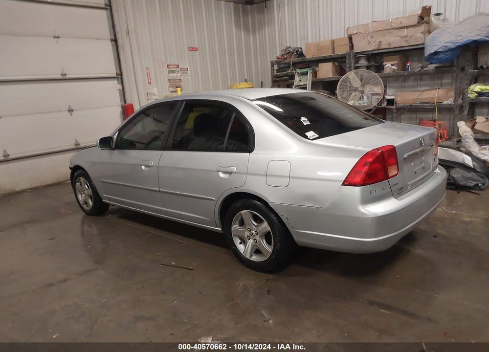 2002 HONDA CIVIC EX VIN: 1HGES26792L041665