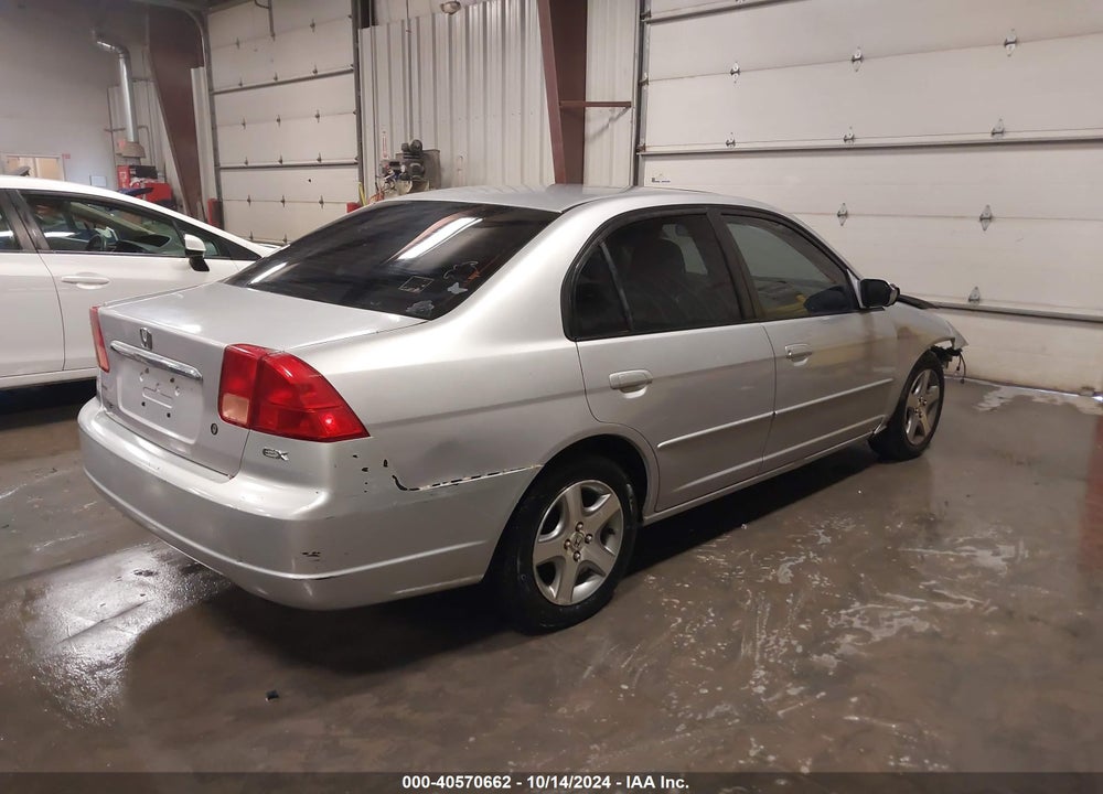 2002 HONDA CIVIC EX VIN: 1HGES26792L041665