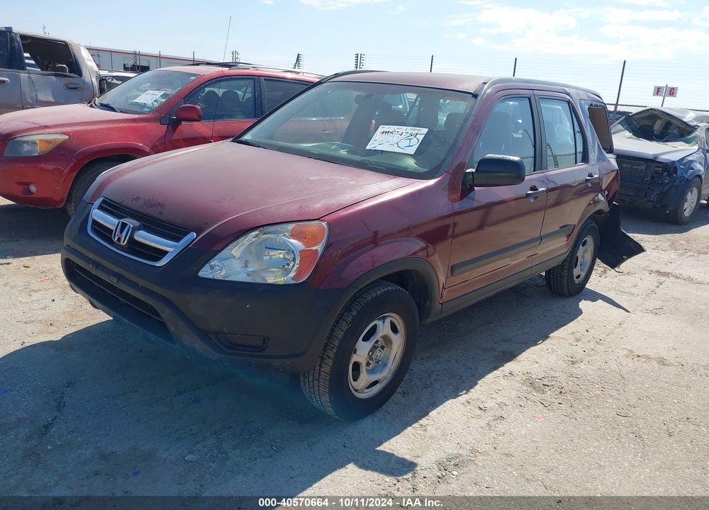 2003 HONDA CR-V LX VIN: SHSRD68423U105613
