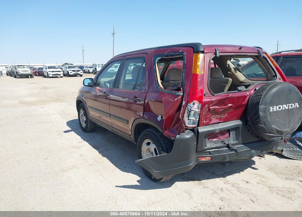 2003 HONDA CR-V LX VIN: SHSRD68423U105613
