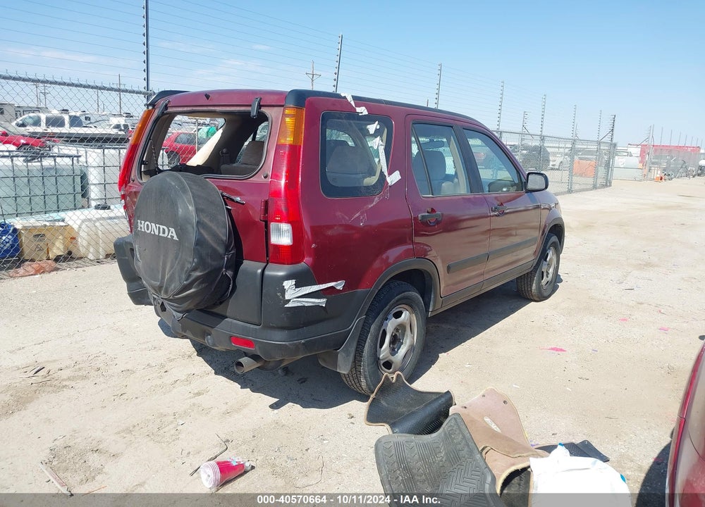 2003 HONDA CR-V LX VIN: SHSRD68423U105613