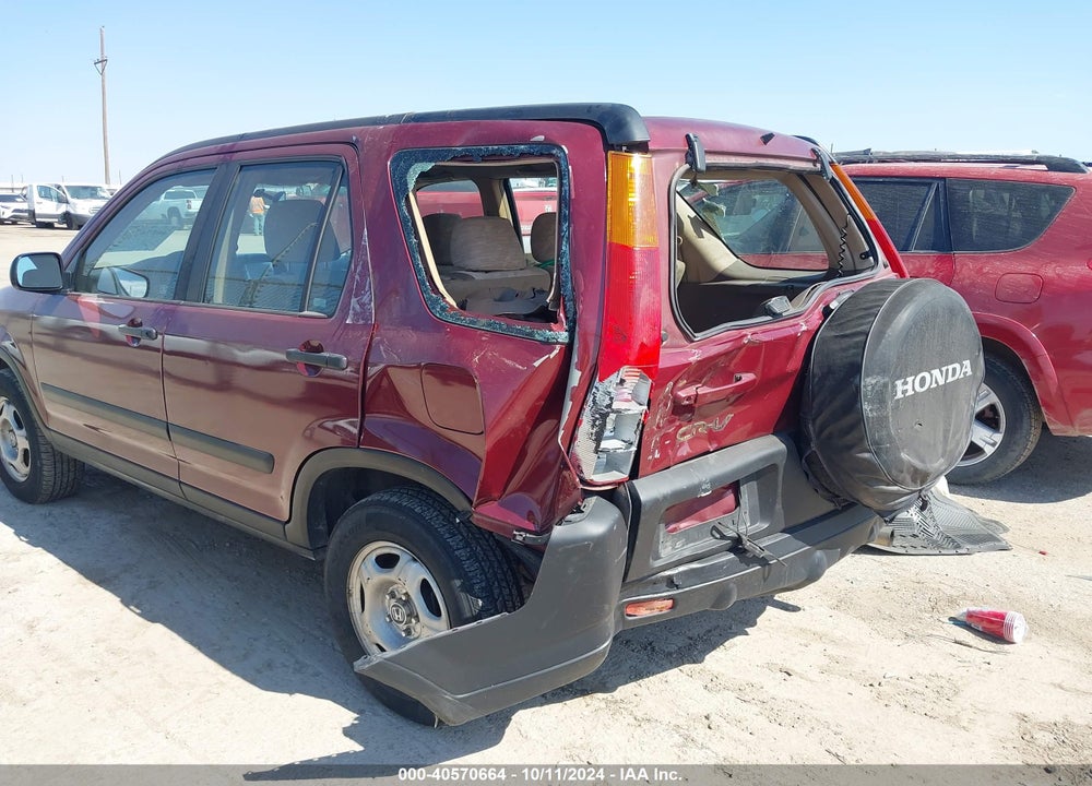 2003 HONDA CR-V LX VIN: SHSRD68423U105613