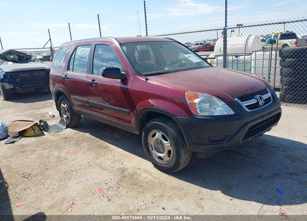 2003 HONDA CR-V LX VIN: SHSRD68423U105613