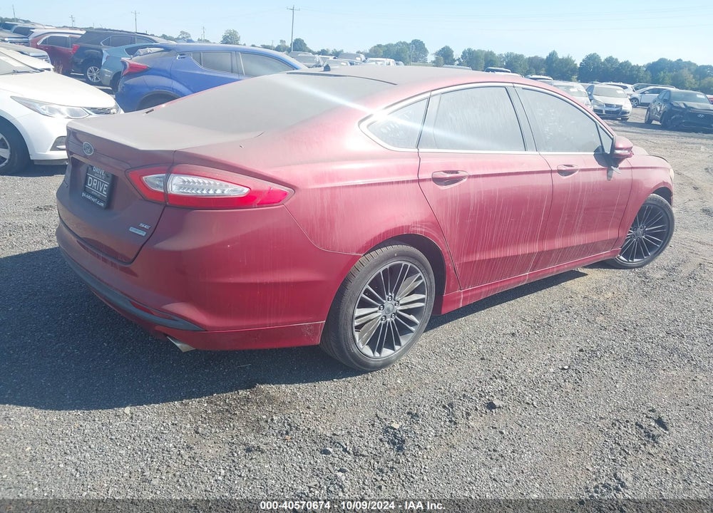 2013 FORD FUSION SE VIN: 3FA6P0HR4DR302069