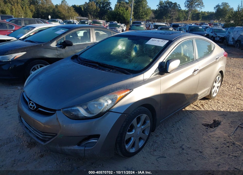 2011 HYUNDAI ELANTRA LIMITED VIN: 5NPDH4AE7BH004502