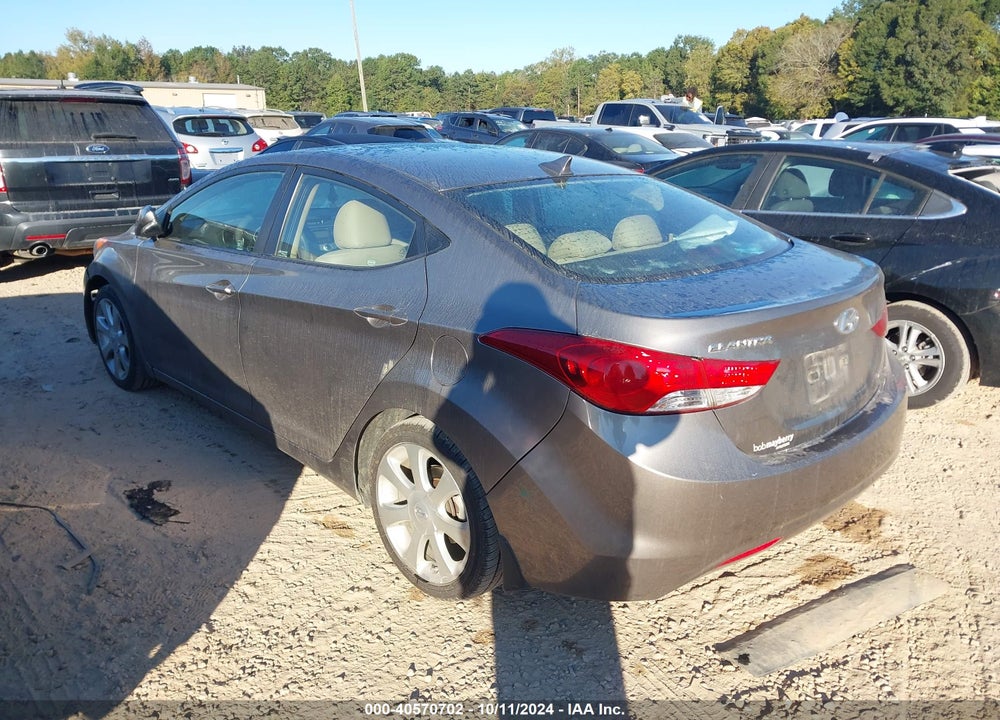 2011 HYUNDAI ELANTRA LIMITED VIN: 5NPDH4AE7BH004502