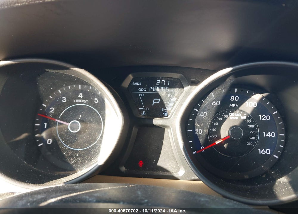 2011 HYUNDAI ELANTRA LIMITED VIN: 5NPDH4AE7BH004502