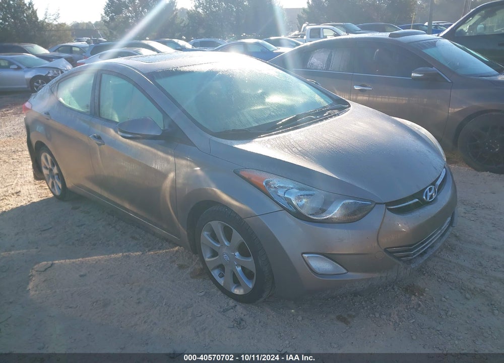2011 HYUNDAI ELANTRA LIMITED VIN: 5NPDH4AE7BH004502