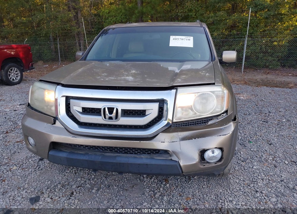 2009 HONDA PILOT EX-L VIN: 5FNYF38669B027178