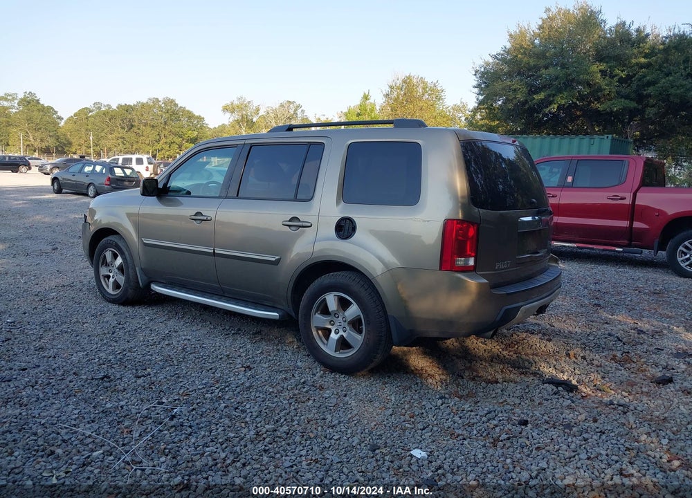 2009 HONDA PILOT EX-L VIN: 5FNYF38669B027178