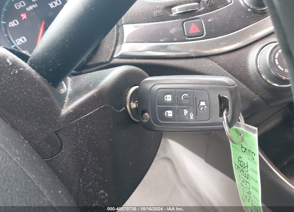 2016 CHEVROLET IMPALA 1FL VIN: 2G11X5SA2G9185714