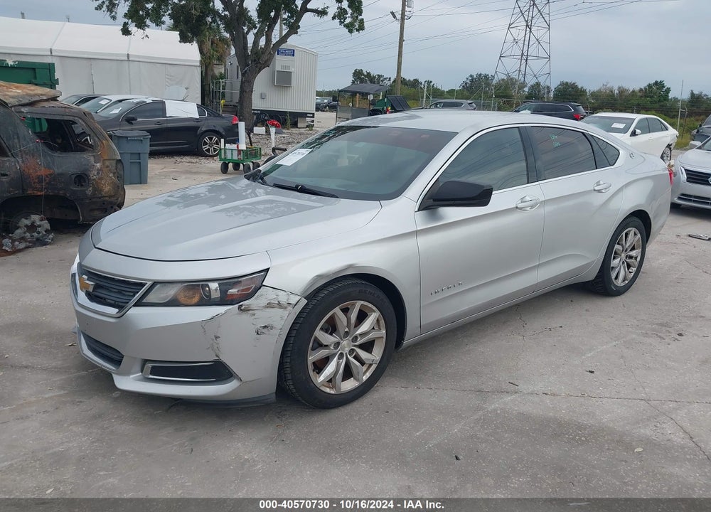 2016 CHEVROLET IMPALA 1FL VIN: 2G11X5SA2G9185714