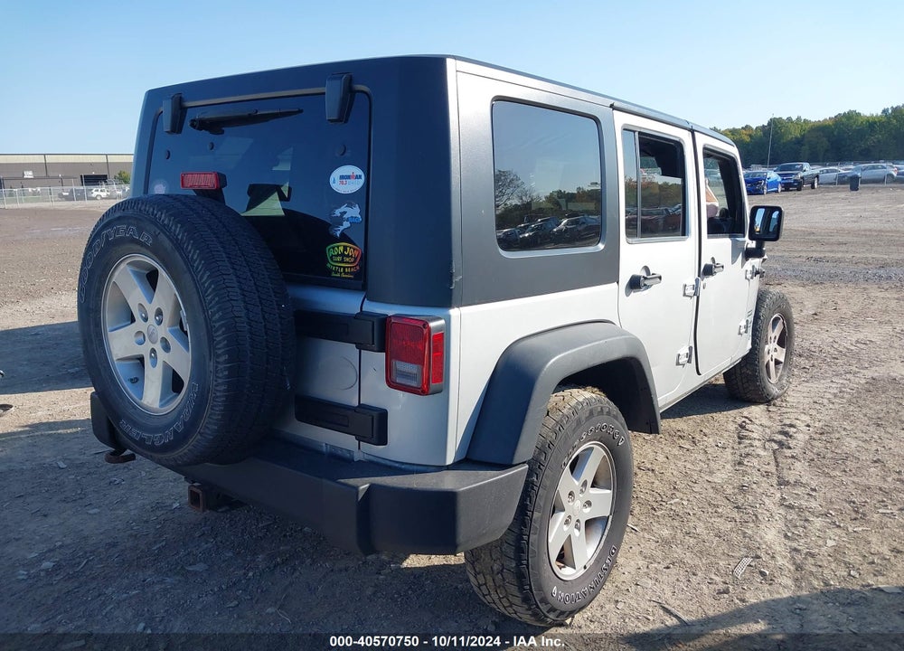 2010 JEEP WRANGLER UNLIMITED SPORT VIN: 1J4BA3H13AL103766