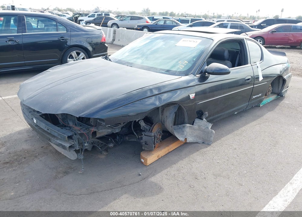 2004 CHEVROLET MONTE CARLO SUPERCHARGED SS VIN: 2G1WZ121X49165506