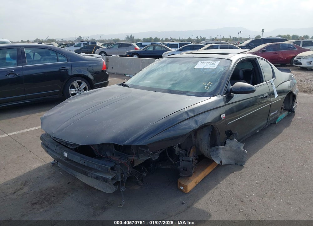 2004 CHEVROLET MONTE CARLO SUPERCHARGED SS VIN: 2G1WZ121X49165506
