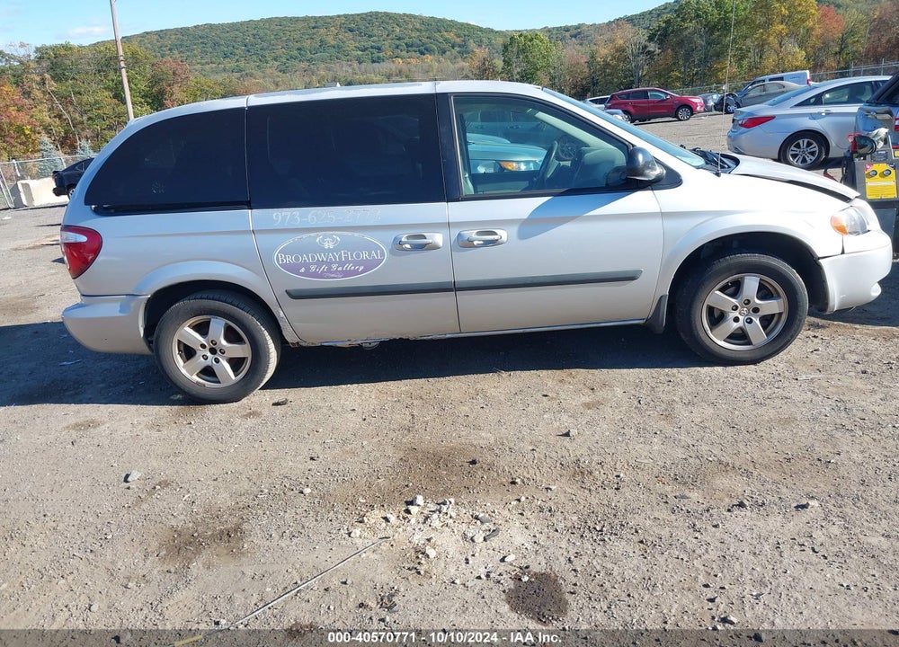 2005 DODGE CARAVAN SXT VIN: 1D4GP45R35B234821