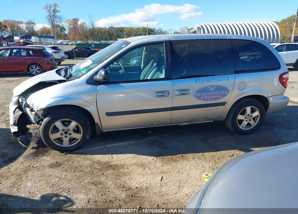 2005 DODGE CARAVAN SXT VIN: 1D4GP45R35B234821