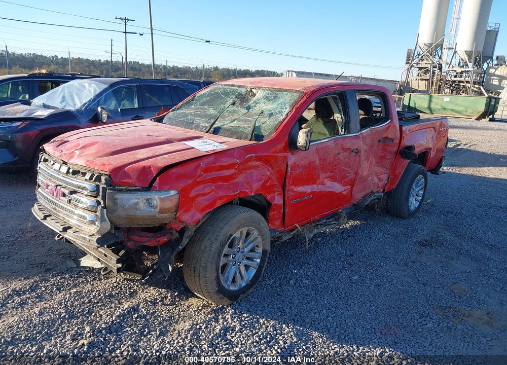 2016 GMC CANYON VIN: 1GTG6DE32G1367753