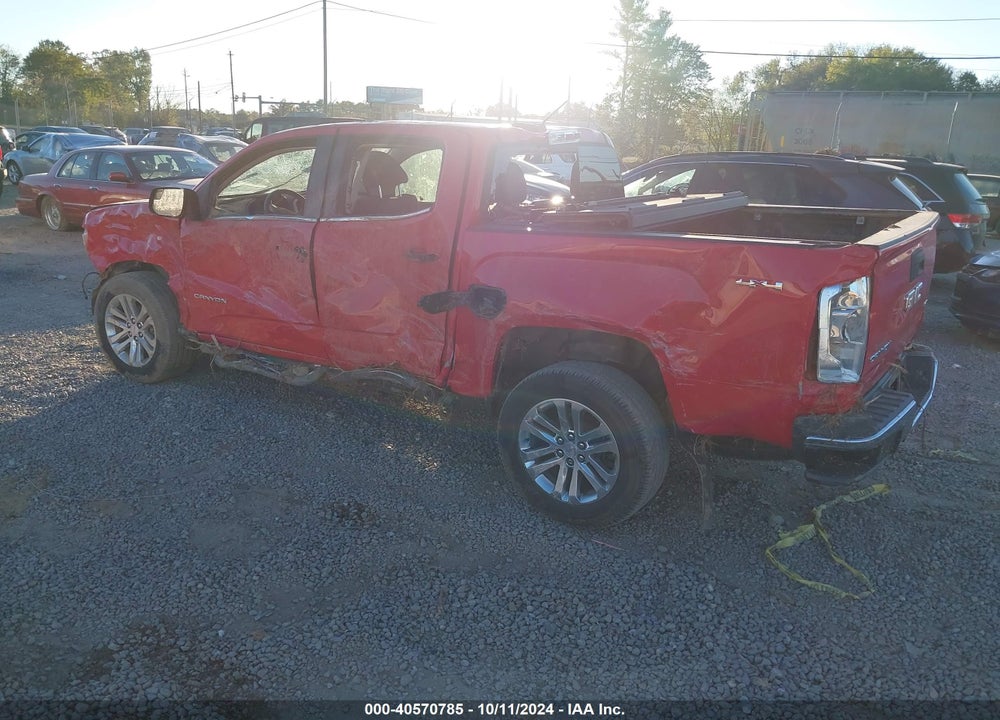 2016 GMC CANYON VIN: 1GTG6DE32G1367753
