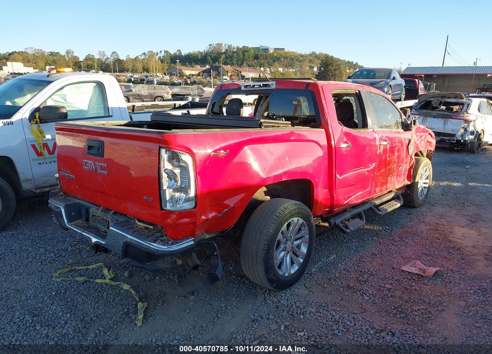 2016 GMC CANYON VIN: 1GTG6DE32G1367753