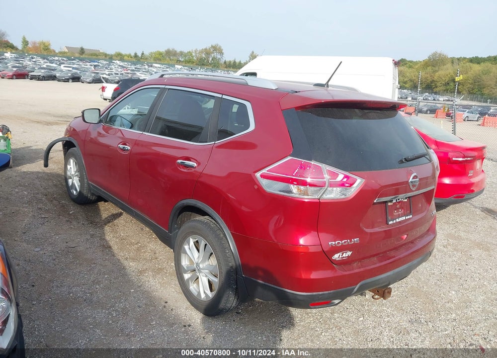2016 NISSAN ROGUE SV VIN: KNMAT2MV5GP636007