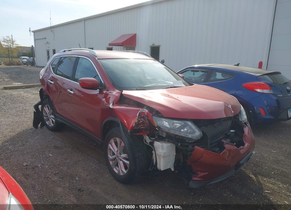 2016 NISSAN ROGUE SV VIN: KNMAT2MV5GP636007