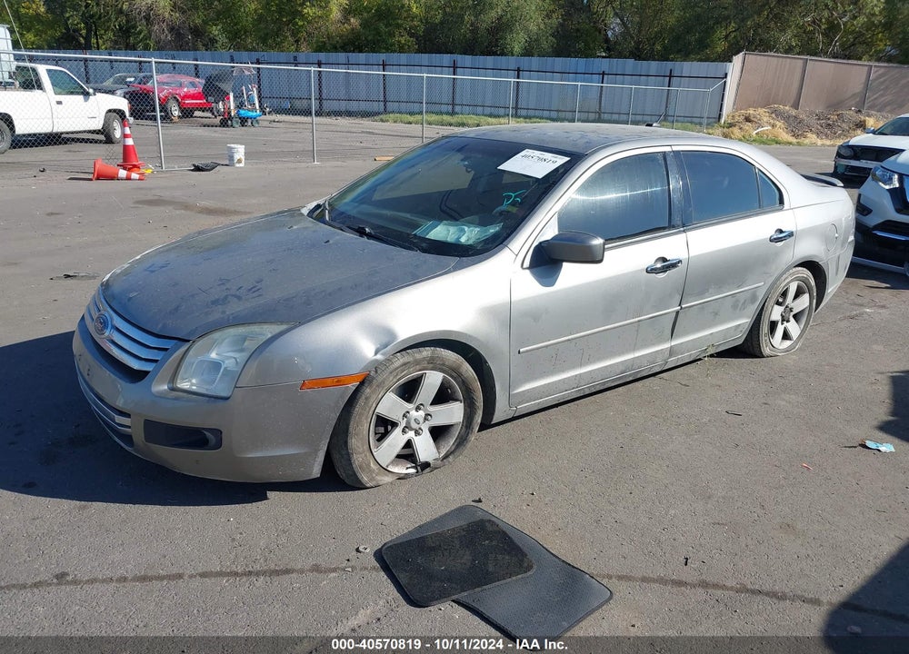 2008 FORD FUSION SE VIN: 3FAHP07Z68R209506