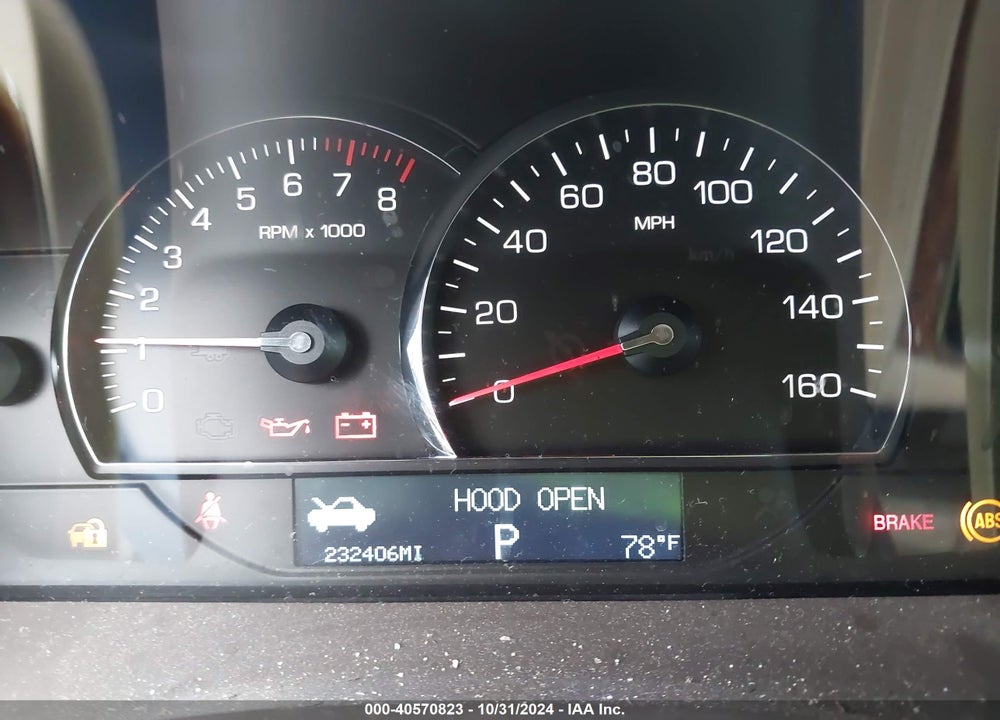 2008 CADILLAC SRX V6 VIN: 1GYEE637780136361
