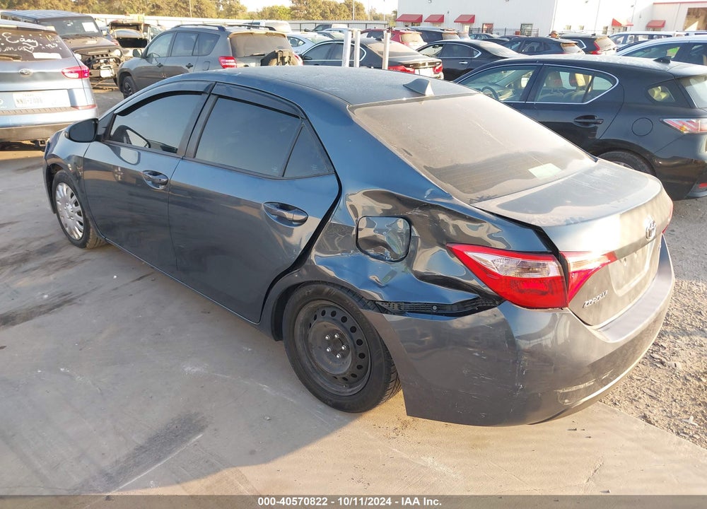 2019 TOYOTA COROLLA LE VIN: 2T1BURHE6KC160846