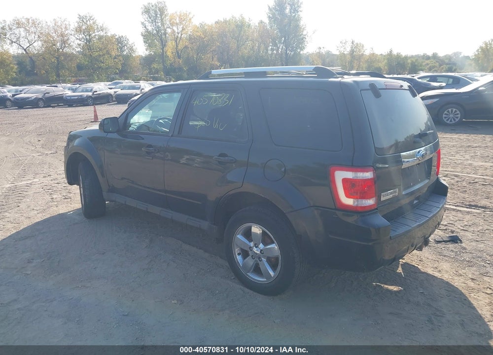 2012 FORD ESCAPE LIMITED VIN: 1FMCU9EG5CKA43359