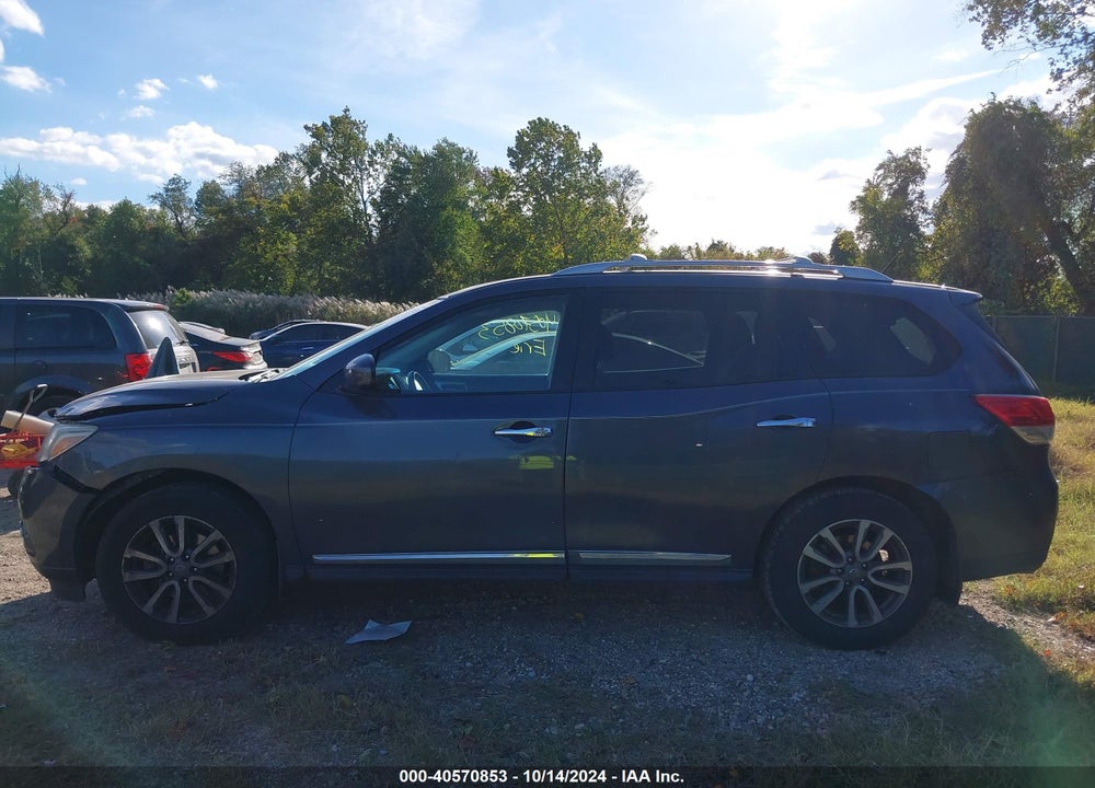 2014 NISSAN PATHFINDER SL VIN: 5N1AR2MM8EC676913