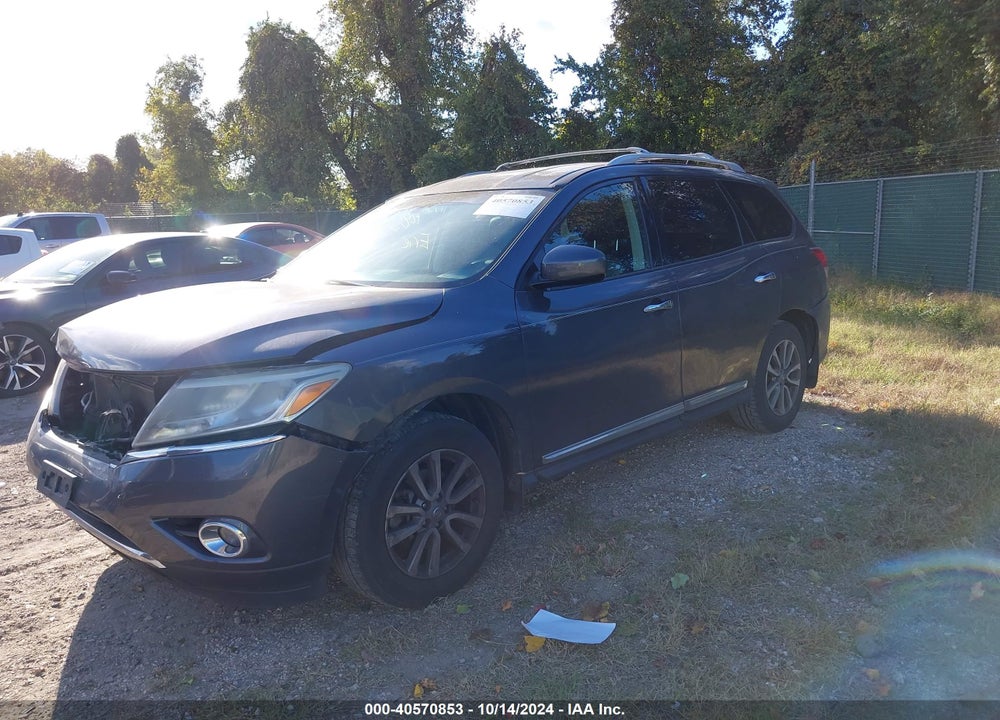 2014 NISSAN PATHFINDER SL VIN: 5N1AR2MM8EC676913