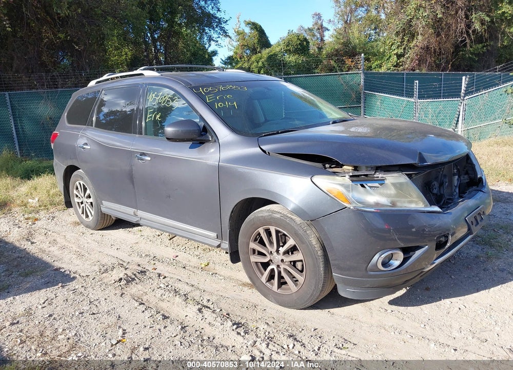 2014 NISSAN PATHFINDER SL VIN: 5N1AR2MM8EC676913