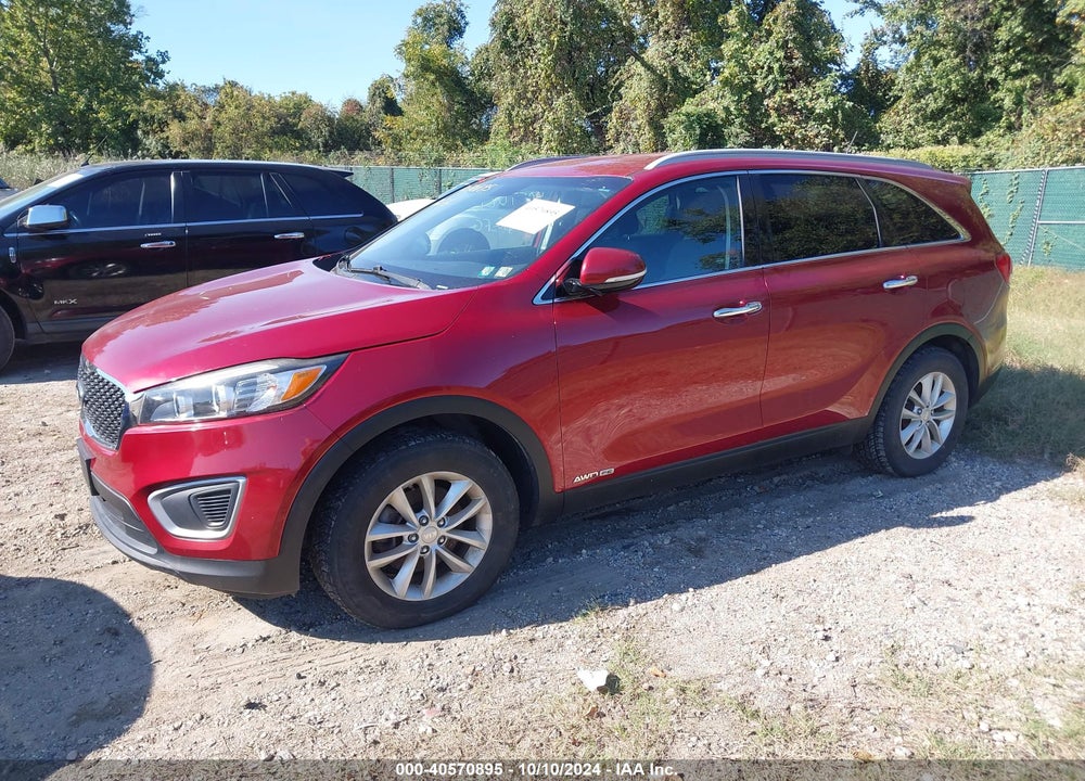 2016 KIA SORENTO 3.3L LX VIN: 5XYPGDA5XGG173749