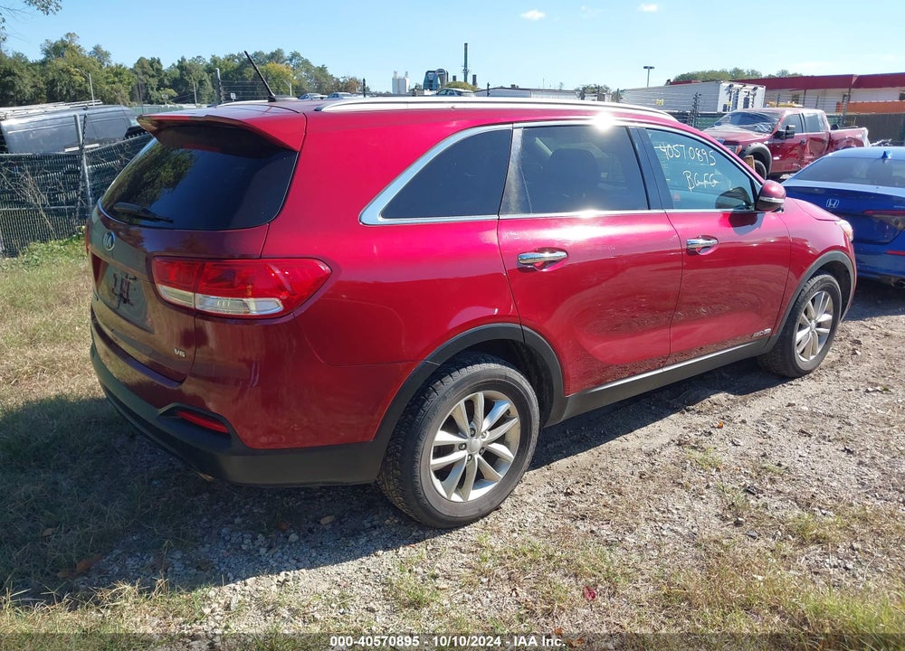 2016 KIA SORENTO 3.3L LX VIN: 5XYPGDA5XGG173749