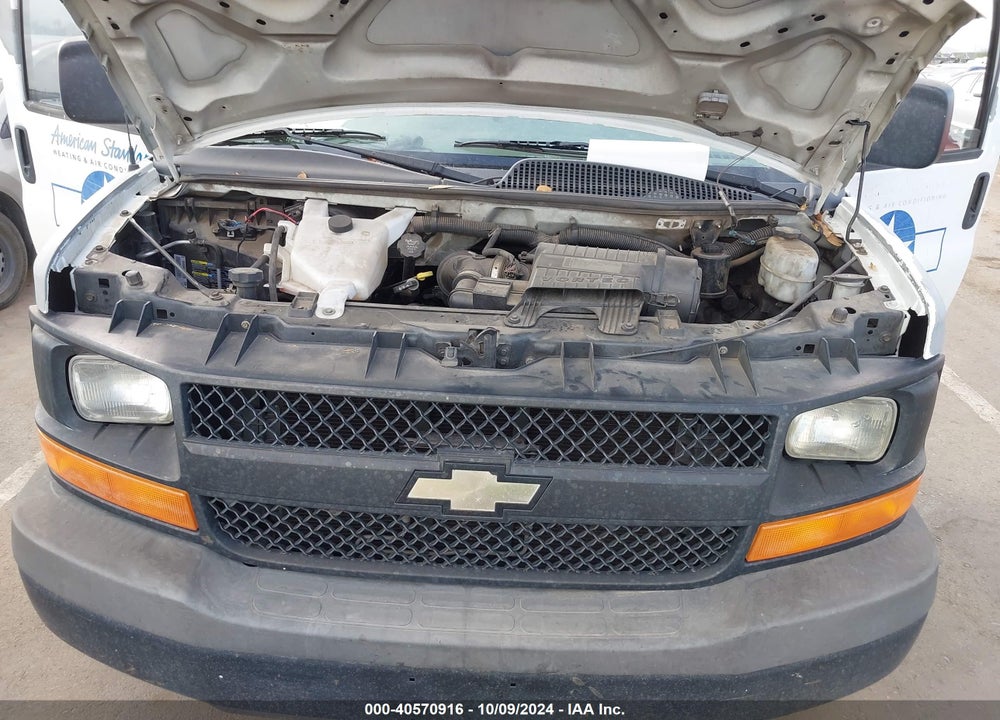 2010 CHEVROLET EXPRESS 2500 WORK VAN VIN: 1GCZGGDAXA1110726