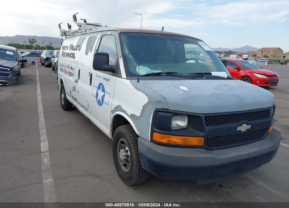 2010 CHEVROLET EXPRESS 2500 WORK VAN VIN: 1GCZGGDAXA1110726