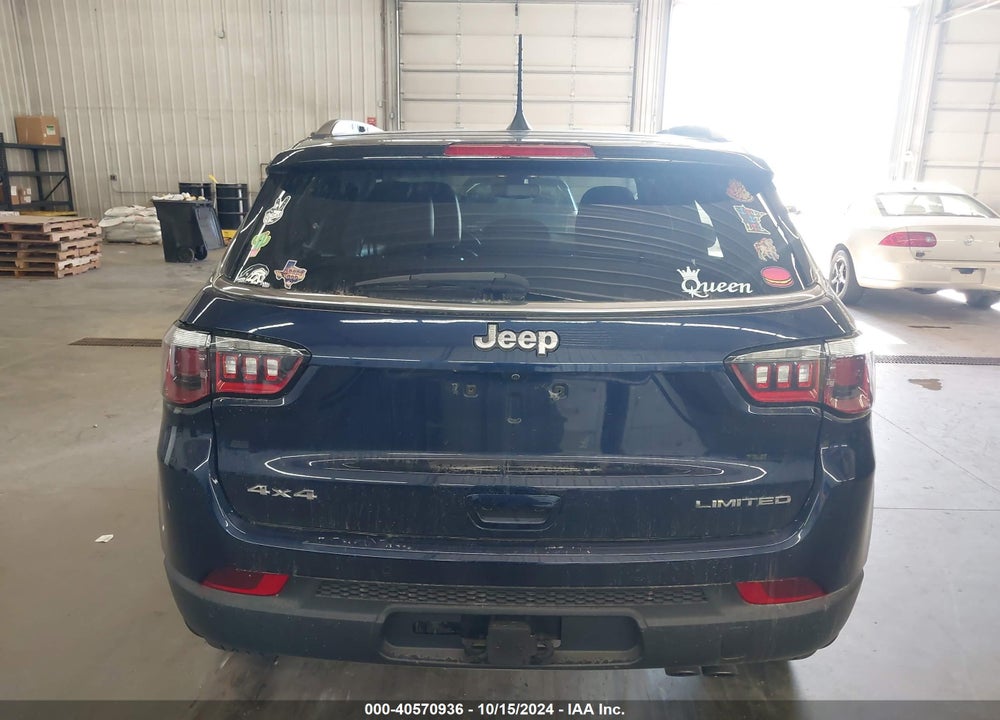 2018 JEEP COMPASS LIMITED 4X4 VIN: 3C4NJDCB7JT135956
