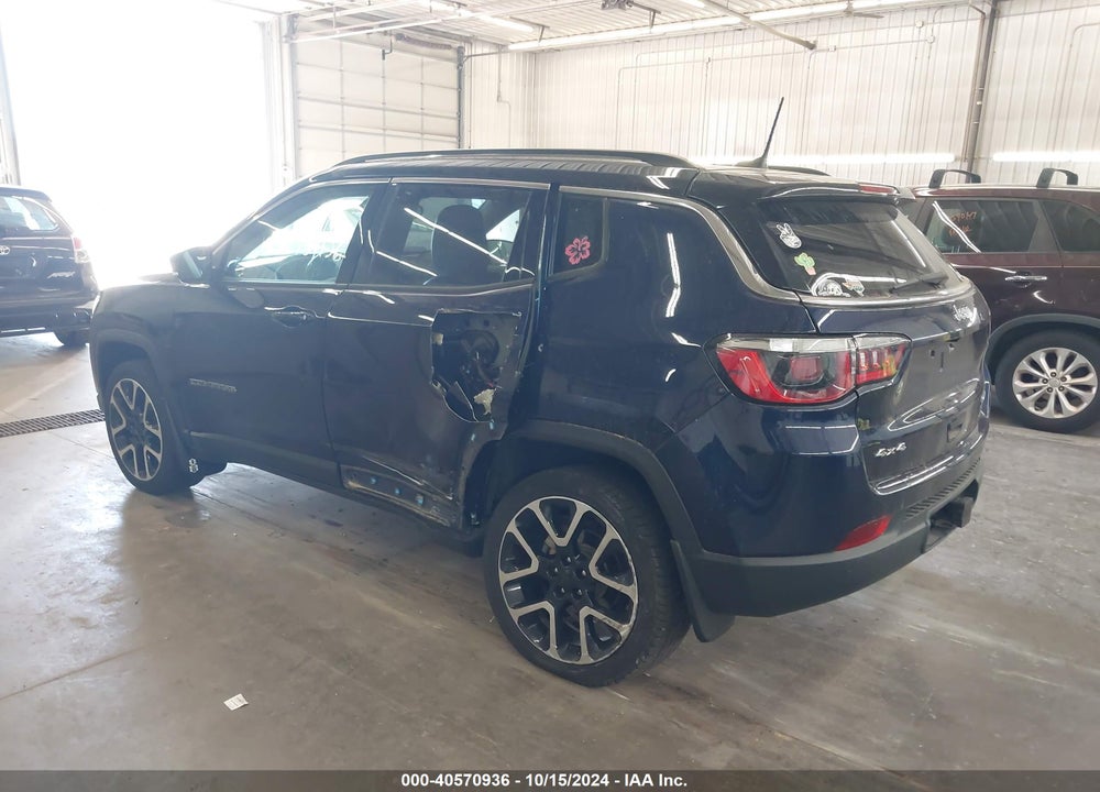 2018 JEEP COMPASS LIMITED 4X4 VIN: 3C4NJDCB7JT135956