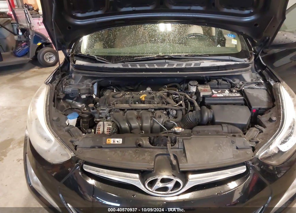 2014 HYUNDAI ELANTRA SE VIN: 5NPDH4AE4EH464706