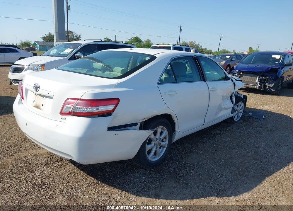 2010 TOYOTA CAMRY LE VIN: 4T1BF3EK5AU573145