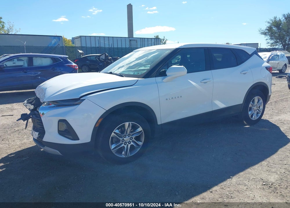 2020 CHEVROLET BLAZER FWD 1LT VIN: 3GNKBBRA5LS596835