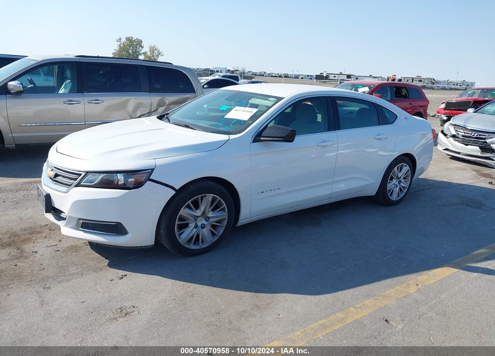2015 CHEVROLET IMPALA LS VIN: 2G11Z5SL9F9147925