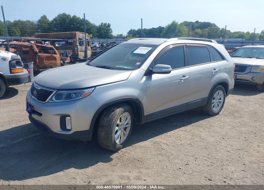 2014 KIA SORENTO EX V6 VIN: 5XYKUDA78EG498904