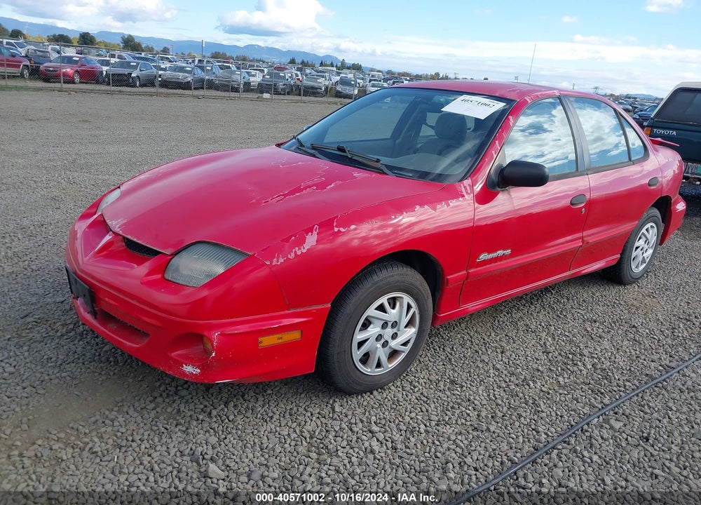 2001 PONTIAC SUNFIRE SE VIN: 1G2JB524017291933
