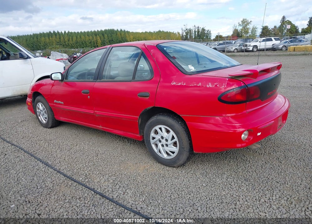 2001 PONTIAC SUNFIRE SE VIN: 1G2JB524017291933