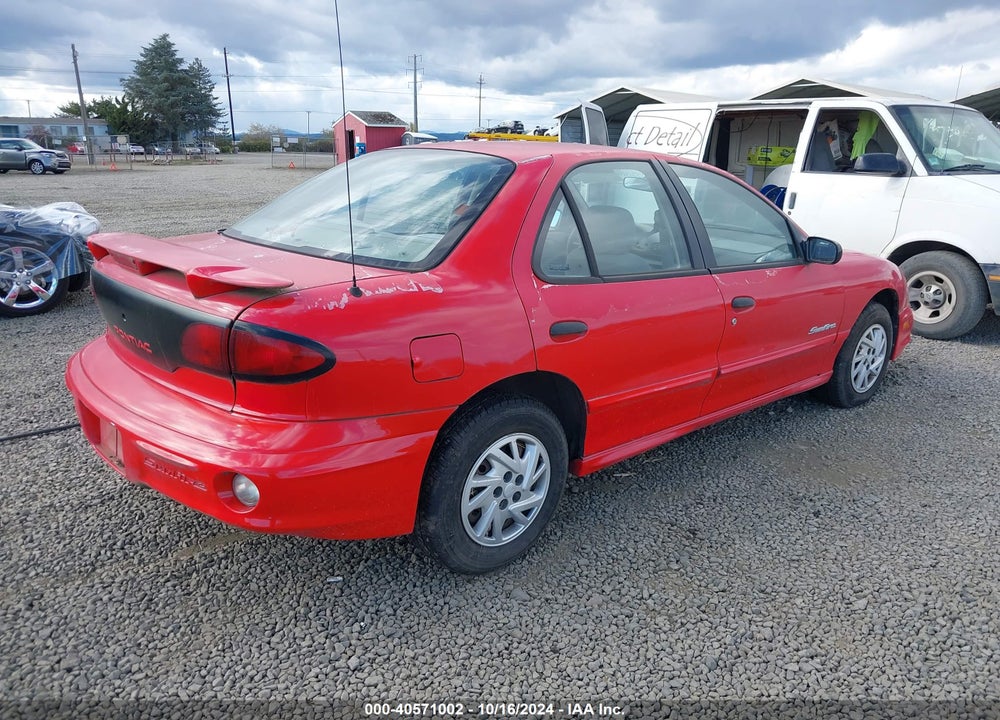 2001 PONTIAC SUNFIRE SE VIN: 1G2JB524017291933