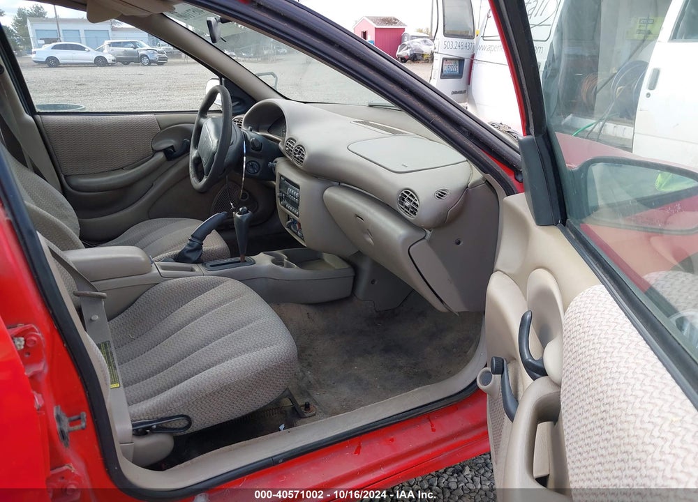 2001 PONTIAC SUNFIRE SE VIN: 1G2JB524017291933