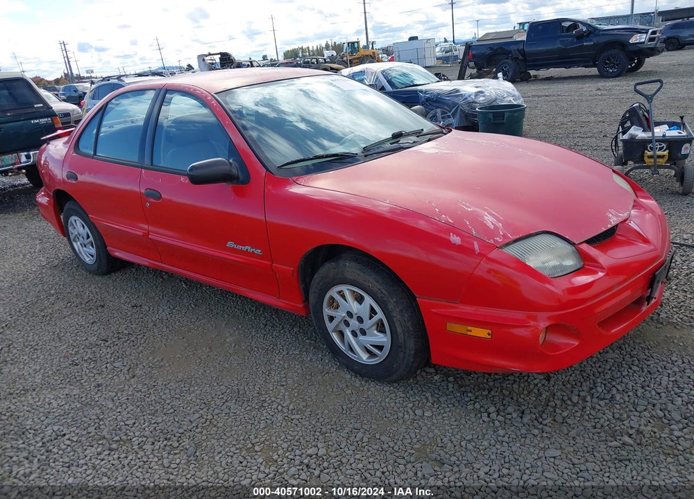 2001 PONTIAC SUNFIRE SE VIN: 1G2JB524017291933