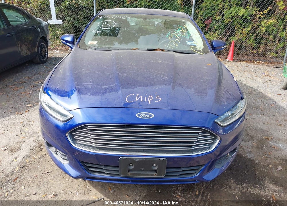 2016 FORD FUSION SE VIN: 3FA6P0H97GR255561